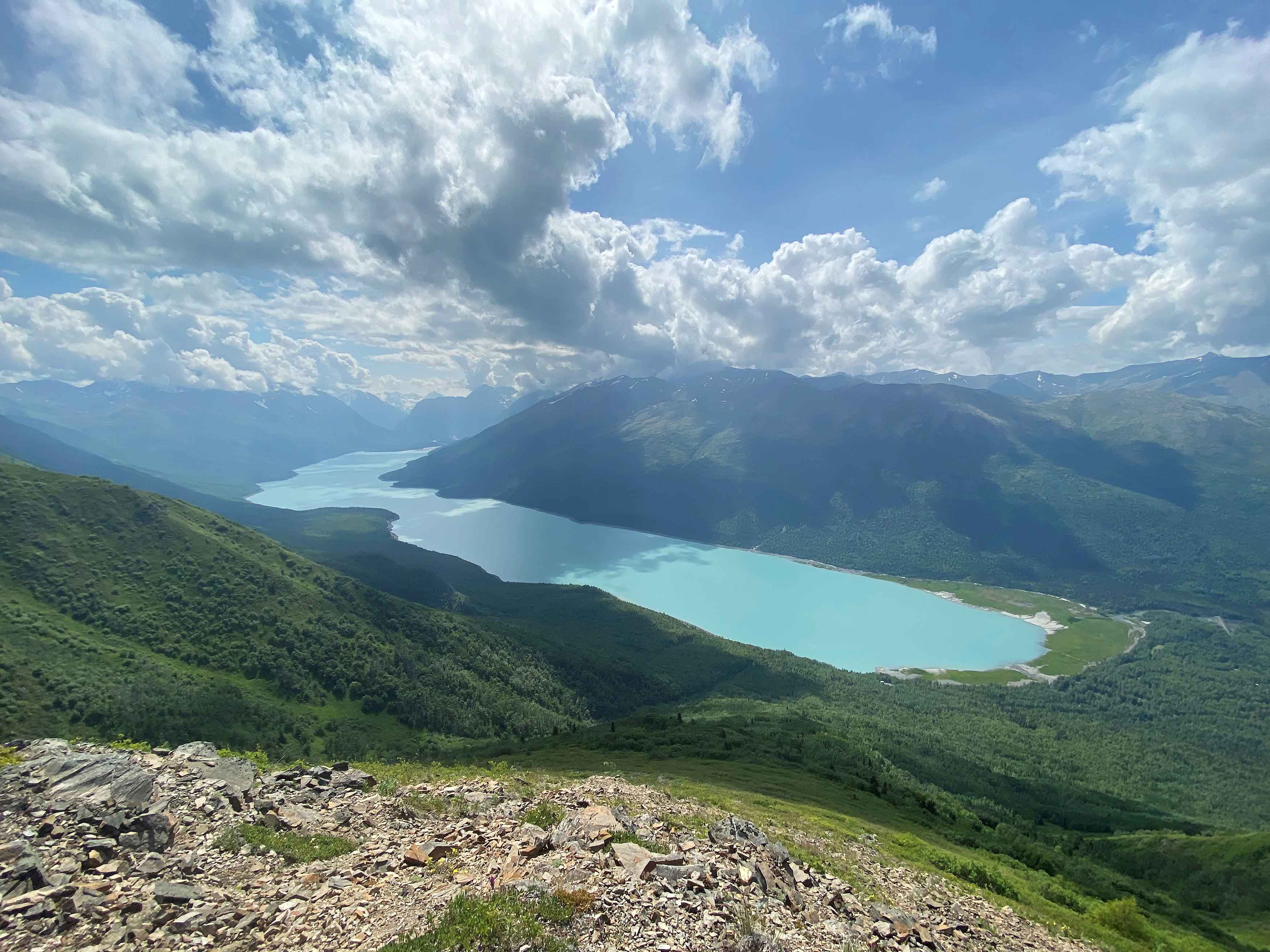 Photo of Eklutna Lake, Alaska, taken by an Umialik employee.